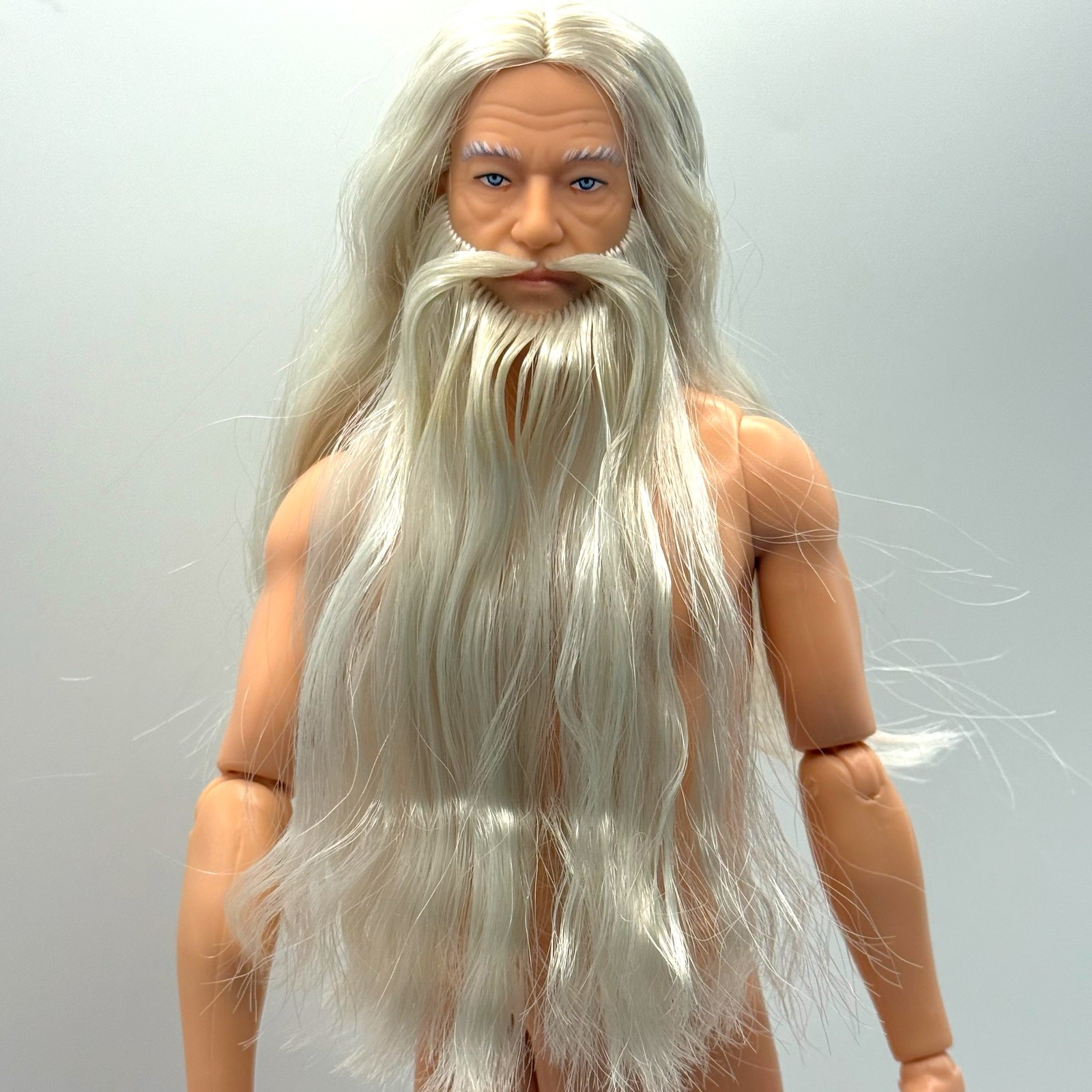 Nude Albus Dumbledore Medieval Merlin Long Beard Harry Potte