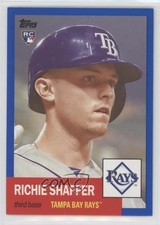 2016 Topps Archives 1953 Design Blue Border 181/199 Richie Shaffer #5 1s8