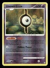 Pokemon Unown [I] Rare Mysterious Treasures 37/123 MP Reverse Holo on eBay
