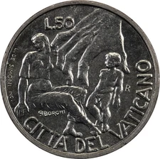 Vatican City - 50 Lire - 1998 R - Unc - Child and Women Oppression