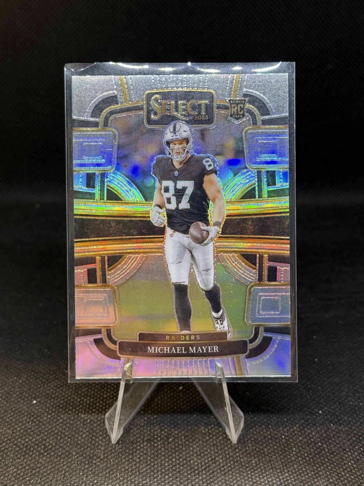 2023 Panini Select #57 Michael Mayer Silver Prizms Rookie