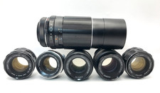 Obiettivo Pentax Takumar M42 (X5) 55mm F/1.8 F/2 & 200mm F/4 RIPARAZIONE/PULIZIA DDP