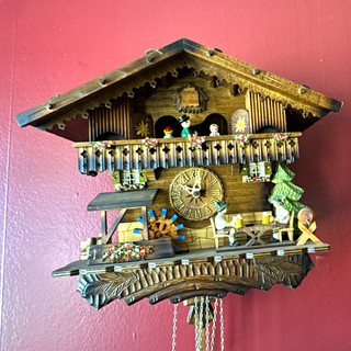 Romance Black Forest Musical Cuckoo Clock Mechanical Westminster Pendulum