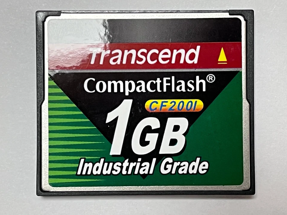 New Original Transcend CompactFlash CF200I 1 GB Industrial Grade 220X CF Card - Image 4 of 4