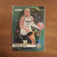 2024 Panini Prizm WNBA - Chennedy Carter Chicago Sky Green Prizm #66