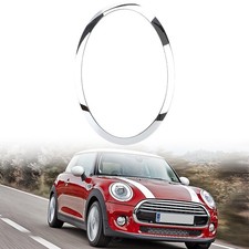 For Mini Cooper F55 F56 F57 2013-19 Headlight Trim Ring Chrome Right Driver Side