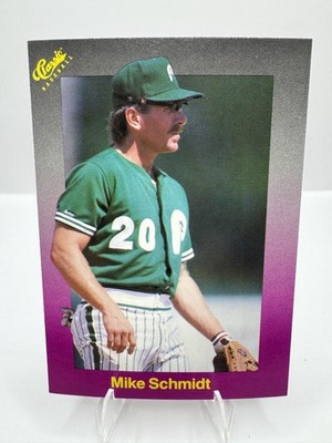 1989 Classic #153 Mike Schmidt 0339 Philadelphia Phillies Free S&H!