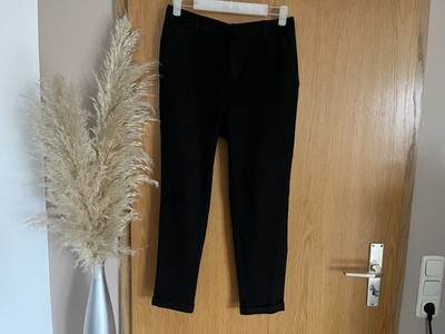 Vero Moda Petite Damen Stoffhose Jogger ~ Gr. S ~ schwarz ~ einfarbig ~ Hose