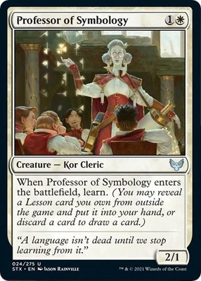 Professor of Symbology (024) Strixhaven: School of Mages STX MTG Magic LP