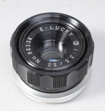 E-LUCKY 50MM F/3.5 ENLARGING LENS CLEAN GLASS 39MM THREAD MOUNT