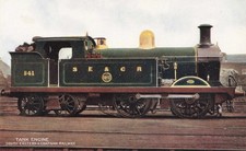 SE&CR Tank Engine No. 541 ? South Eastern & Chatham Railway Postcard ? Unused