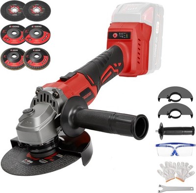 Brushless Cordless Angle Grinder Power Tool