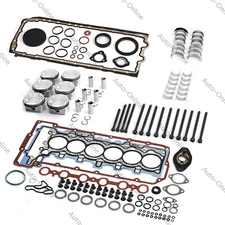 N52B30 Engine Gaskets Overhaul Rebuild Kit Set 10.7:1 For BMW E82 E60 E88 3.0L
