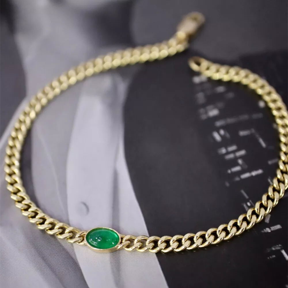 Real emerald sale bracelet