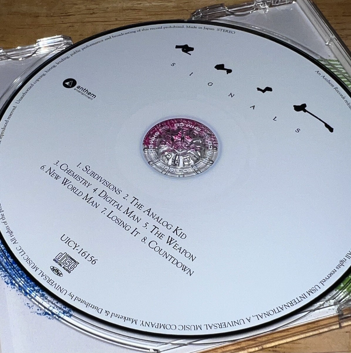 RUSH Signals 40th anniversary CD Japanese version. New! | eBay