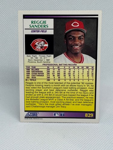 1992 SCORE BASEBALL CARDS #'S 751-999 NMMT - YOU PICK - Picture 168 of 296