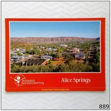 Alice Springs Township from Anzac Hill Lookout Postcard (P889)