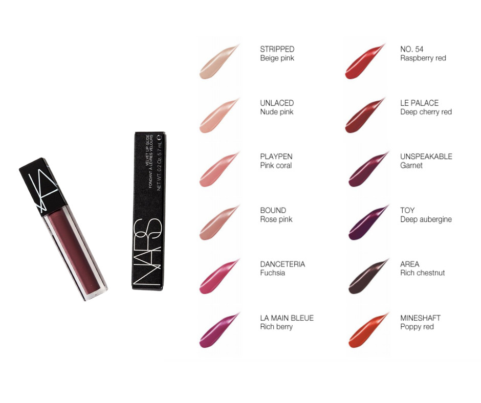 Nars Velvet Lip Glide 0.02oz/5.7ml, You Choose Color - New in box!