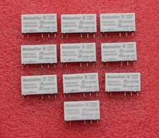 10pcs Power Relay For Weidmuller RSS113024 4060120000 24VDC 277VAC 6A 5-Pins