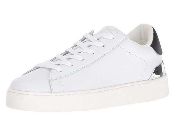 nine west white sneakers