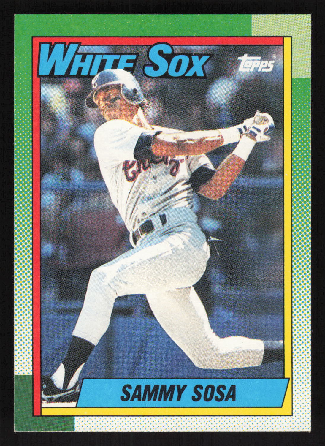 1990 Topps #692 Sammy Sosa Card TCCCX