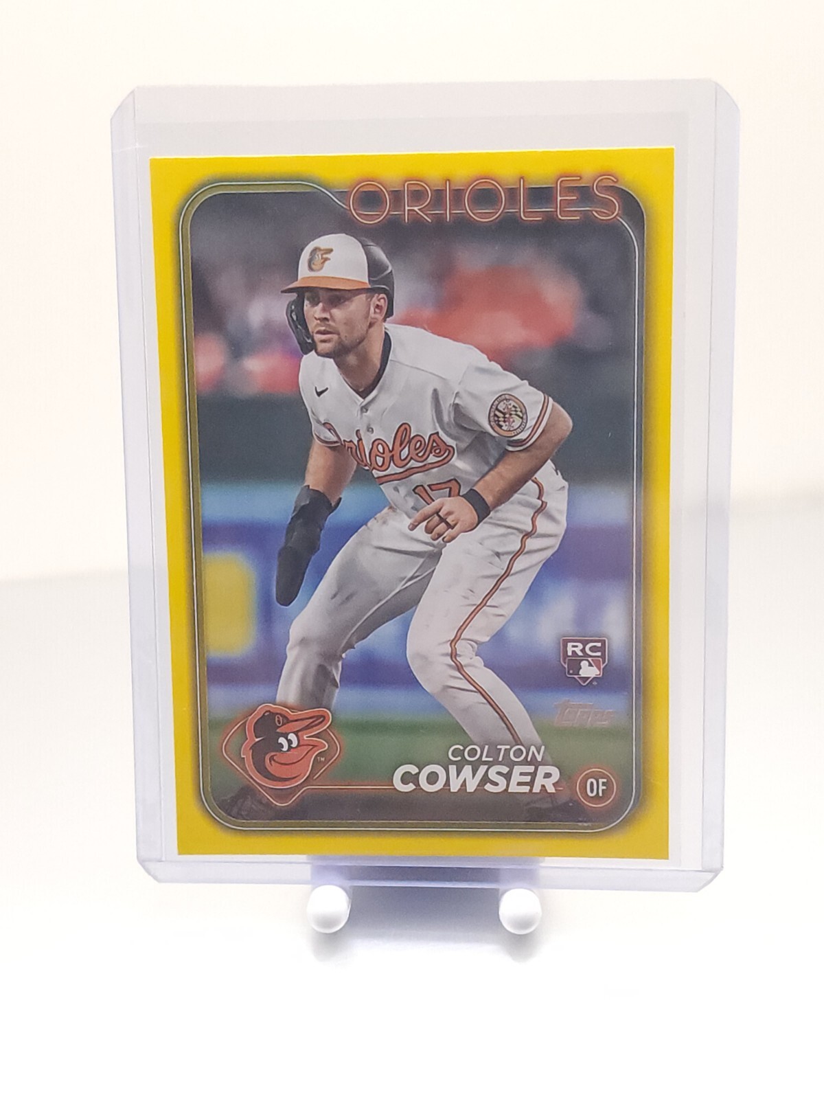 2024 Topps Series 1 - Yellow #257 Colton Cowser (RC)