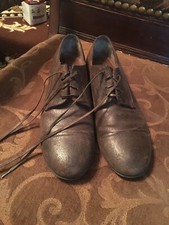 Dolce &Gabbana Distressed Leather Men’s Shoes Sz8