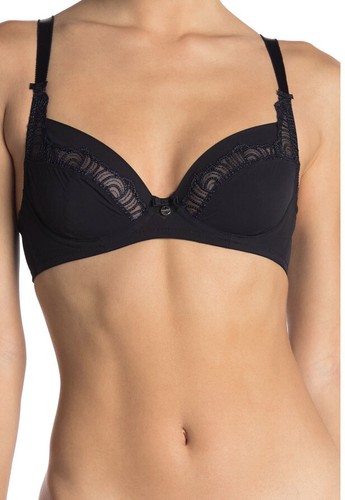 Berlei Heaven Embroidery Black and Night Blue Underwire Bra 34C NWOT - Picture 12 of 12