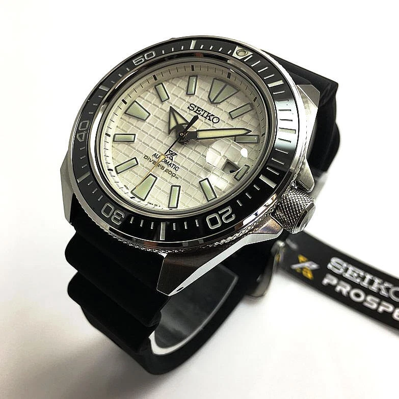 Men s Seiko Prospex King Samurai Diver s Automatic Watch SRPE37K1
