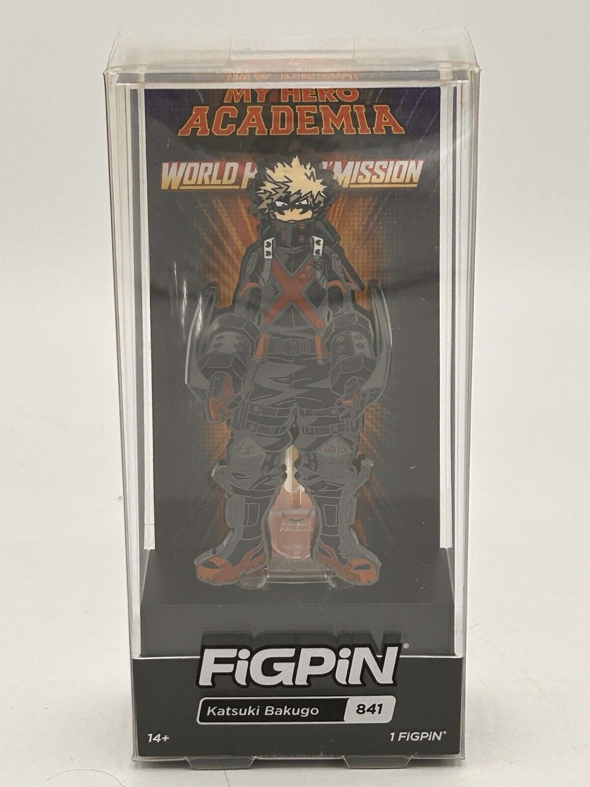 Katsuki Bakugo My Hero Academia World Heroes Mission FiGPiN