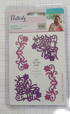 Crafters Companion Flutterby Collection Dies Adornment