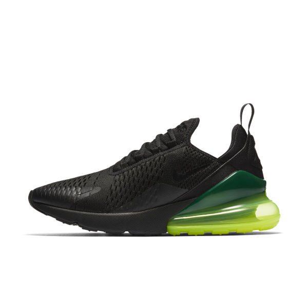 nike air max 270 black and neon green