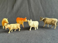 Lot of 5 Vintage Celluloid Animal Toys