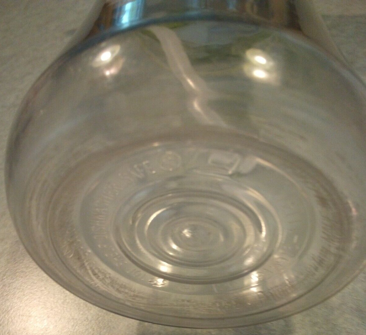 Vintage 9" COOL GEAR Flip Top Liquid Flavor Enhancer water Bottle Lime Green