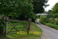 Photo 6x4 Field gate and lane at Up Nately  c2013