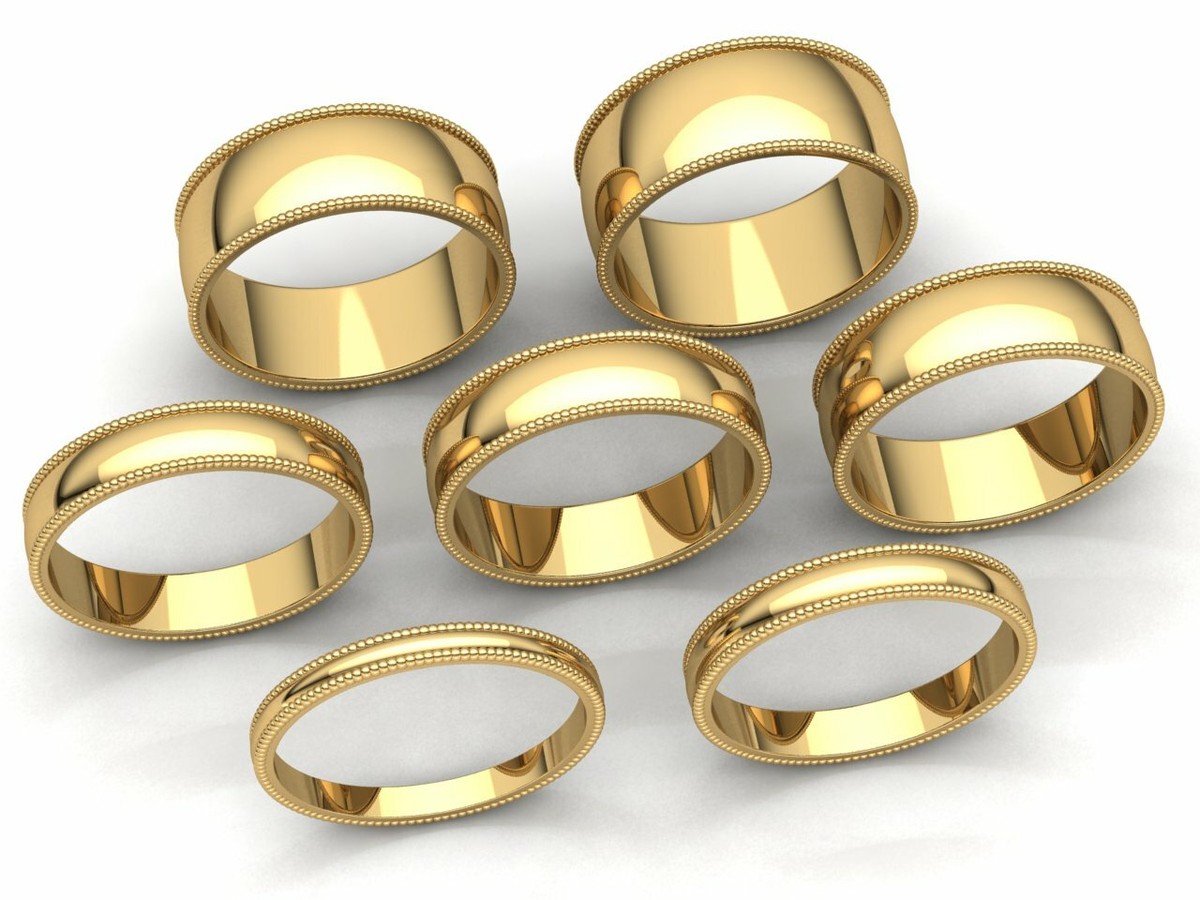 Modyle 2025 Moda 2mm 3mm 4mm 6mm Colore Oro 100 Carburo Di Tungsteno - Foto 12