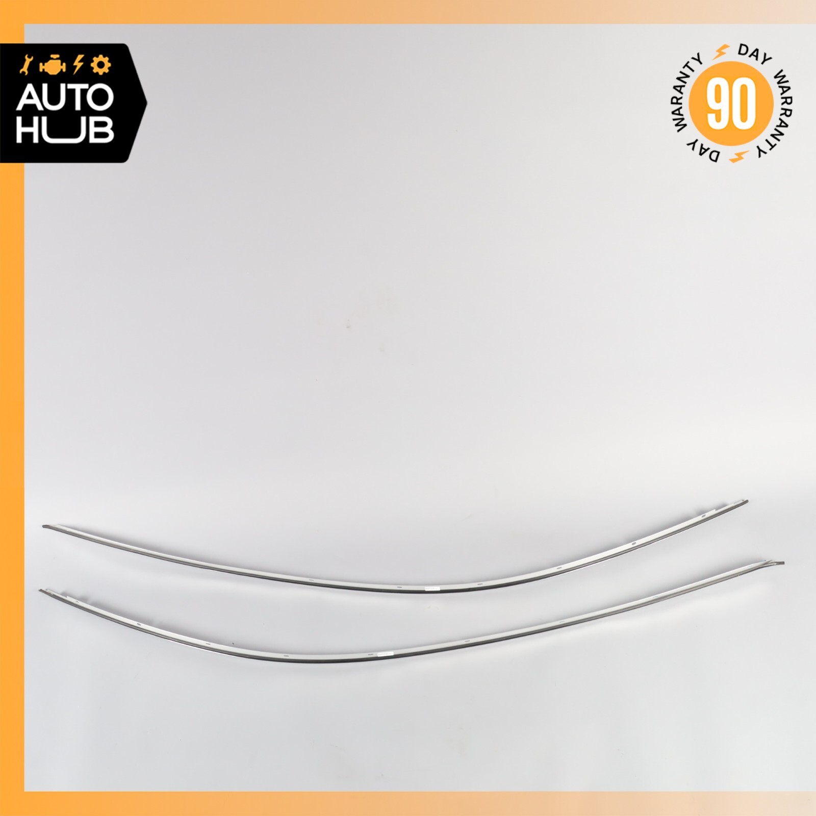 Maserati GranTurismo M145 Exterior Door Upper Molding Trim Left & Right OEM 76k