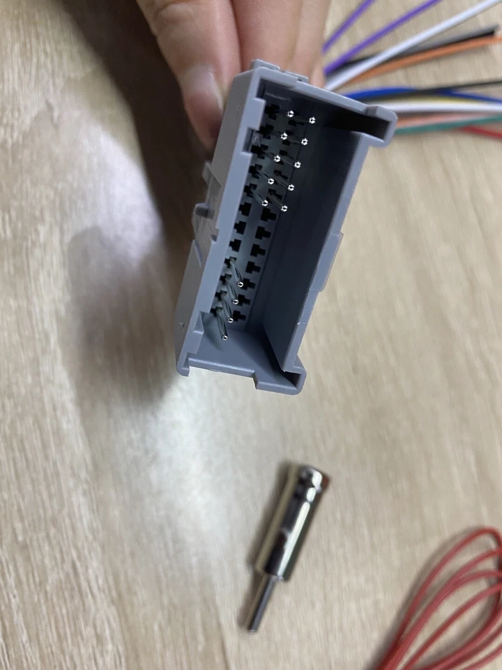 Arnés de cables de instalación de radio estéreo + adaptador de antena para Buick Chevy GMC Pontiac Foto 3 de 4