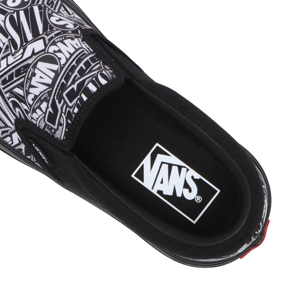 ◆VANS◆ヴァンズ SLIP ON LITE V98 LITE LOGO.P BLACK/LOGO VANS SLIP ON LITE V98 LITE LOGO.P BLACK/LOGO Skateboarding