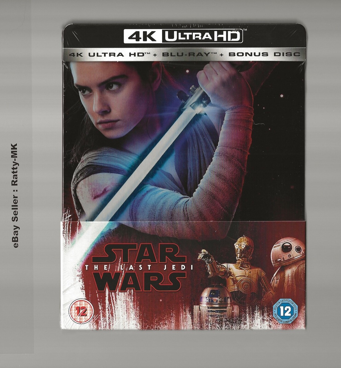 Star Wars: L'Ascesa Di Skywalker - 2 Blu-Ray Edizione Completa Inglese Senza Restrizioni Regionali - Foto 10