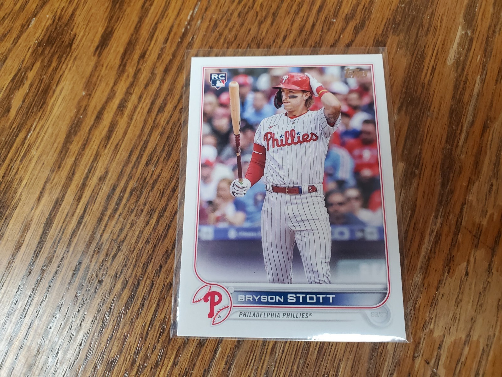 BRYSON STOTT RC 2022 TOPPS UPDATE #US224 PHILADELPHIA PHILLIES