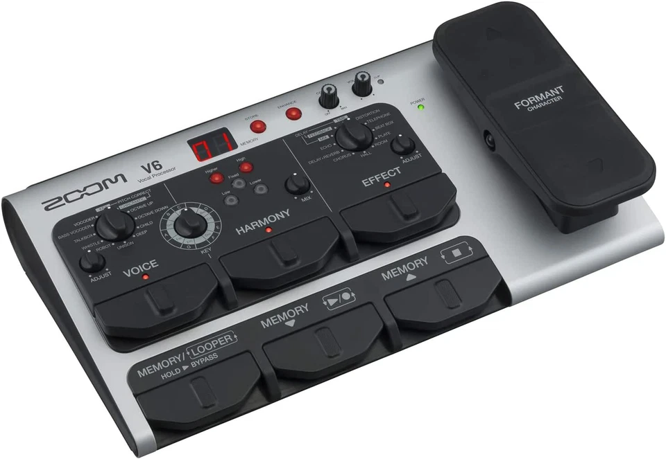 ZOOM V6-SP Vocal Processor Looper Formant Octave Pitch Correct Pedal BRAND NEW - Image 3 of 4