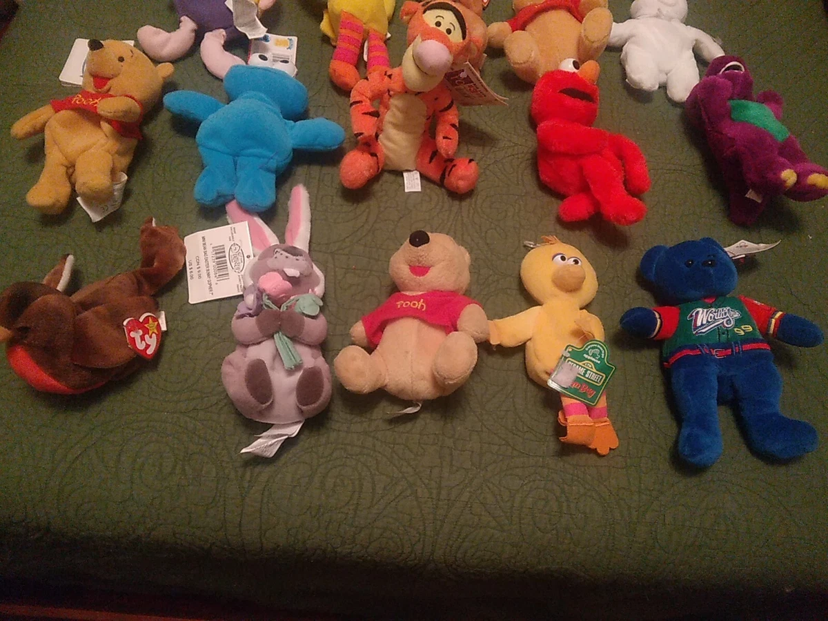 Sesame street beanie store babies value