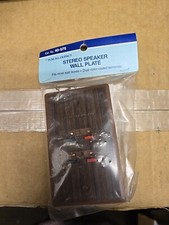 Realistic Stero Speaker Wall Plate