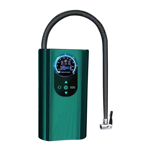 Portable Air Compressor DC 12V Handheld Bike Pump for Bicycle Bike Ball - Picture 4 of 7