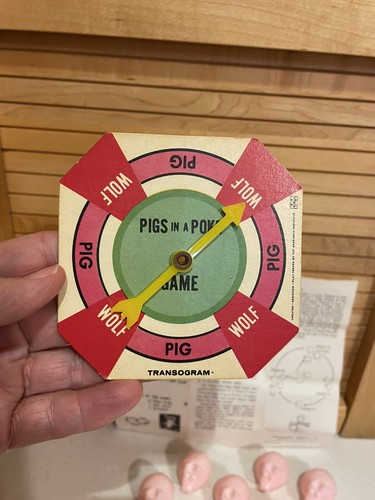 1963 Transogram No. 3724 PIGS In A POKE GAME Complete Stor-A-Game Series VGC - Picture 9 of 24