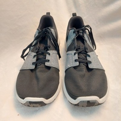 Reebok Hydrorush TR Trainer Shoes Men 12 Core Black Skull Grey Alloy Sneakers 