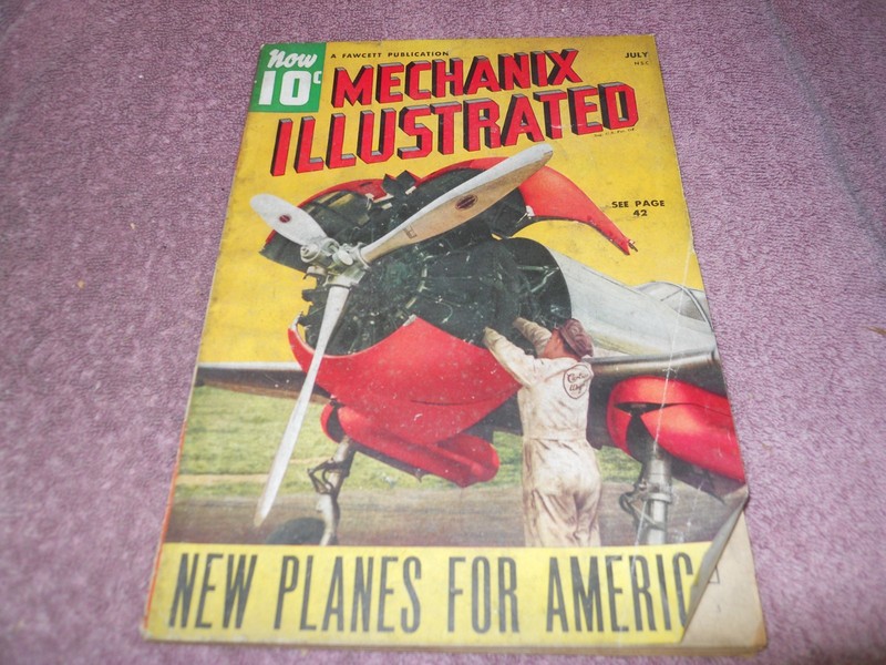 Mechanix Illustrated Magazine July 1940 Vol.24 No.3 New Planes For America