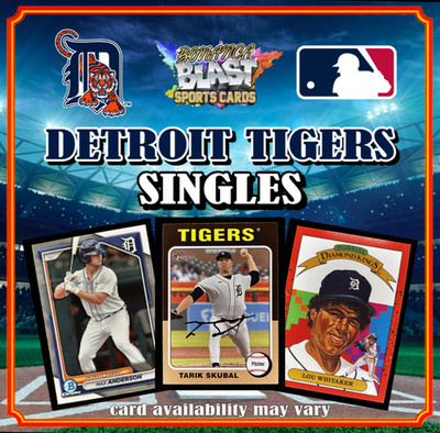 DETROIT TIGERS SINGLES ~ Multiple Players & Years ~ Volume Discounts!