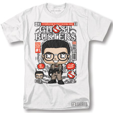 Ghostbusters Funko Shirt Movie Classic Retro Vintage Graphic Design T-Shirt